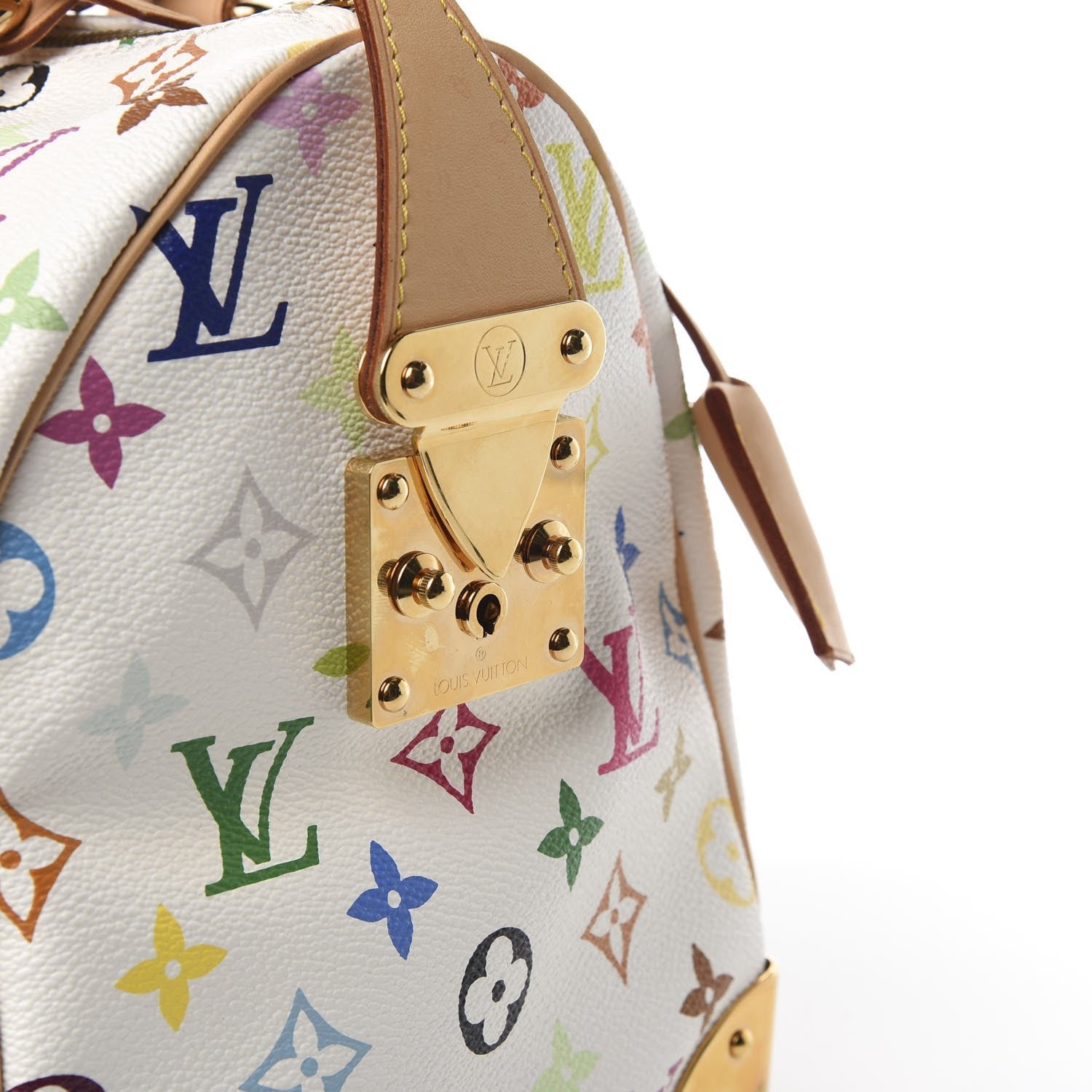 Louis Vuitton Monogram Multicolor Speedy 30 White 11 of 13