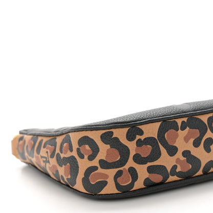 Louis Vuitton Empreinte Monogram Giant Wild At Heart Multi Large Pochette Accessories Black 8 of 10