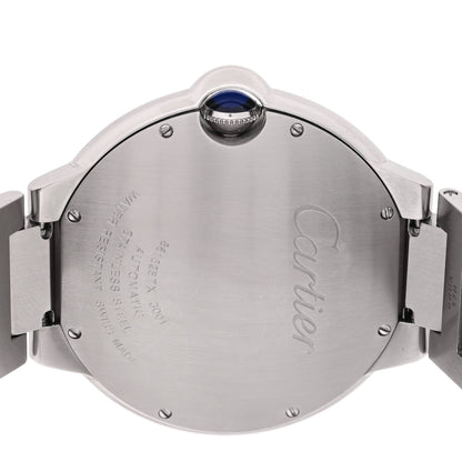 Cartier Stainless Steel 42mm Ballon Bleu De Cartier Automatic Watch 4 of 5