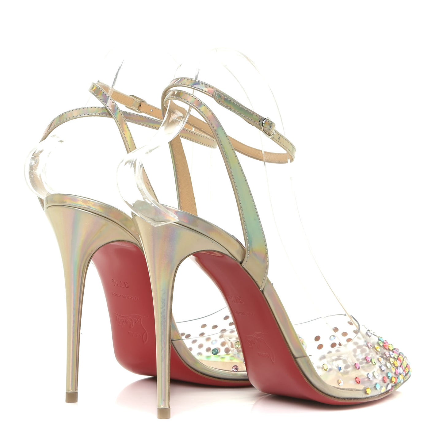 PVC Patent Psychic Spikaqueen 100 Pumps 37.5 Mix California