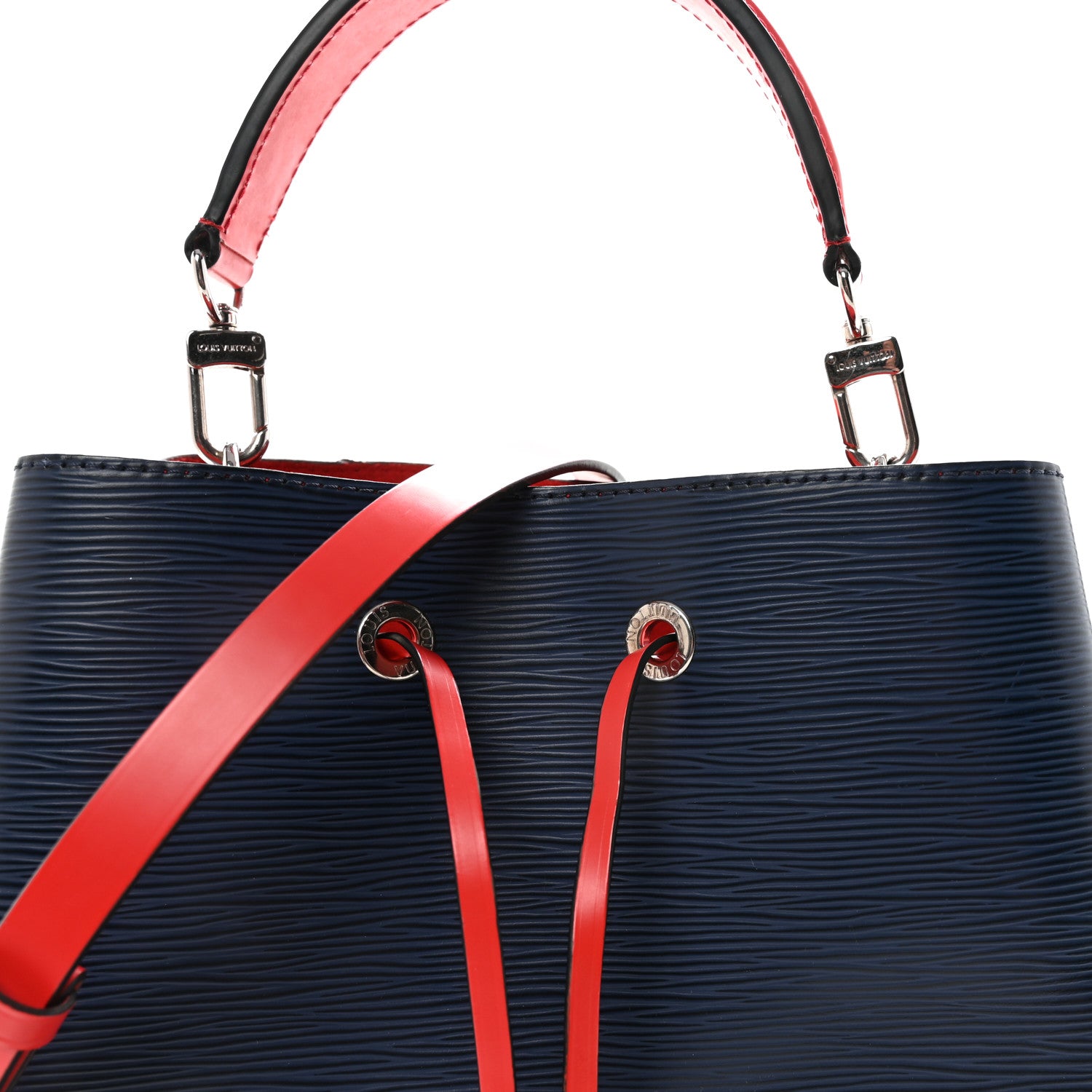 Louis Vuitton Epi Neonoe Indigo Coquelicot 8 of 10