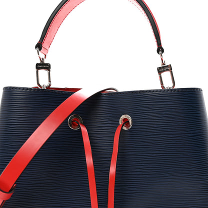 Louis Vuitton Epi Neonoe Indigo Coquelicot 8 of 10
