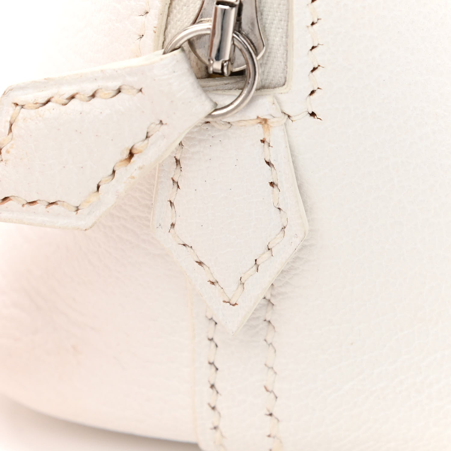 Hermes Chevre Mysore Mini 1923 Bolide White 11 of 14