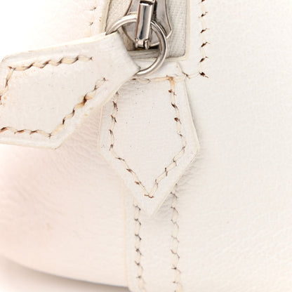 Hermes Chevre Mysore Mini 1923 Bolide White 11 of 14