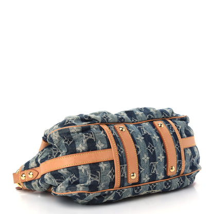 Louis Vuitton Denim Raye Porte Epaule MM 4 of 9
