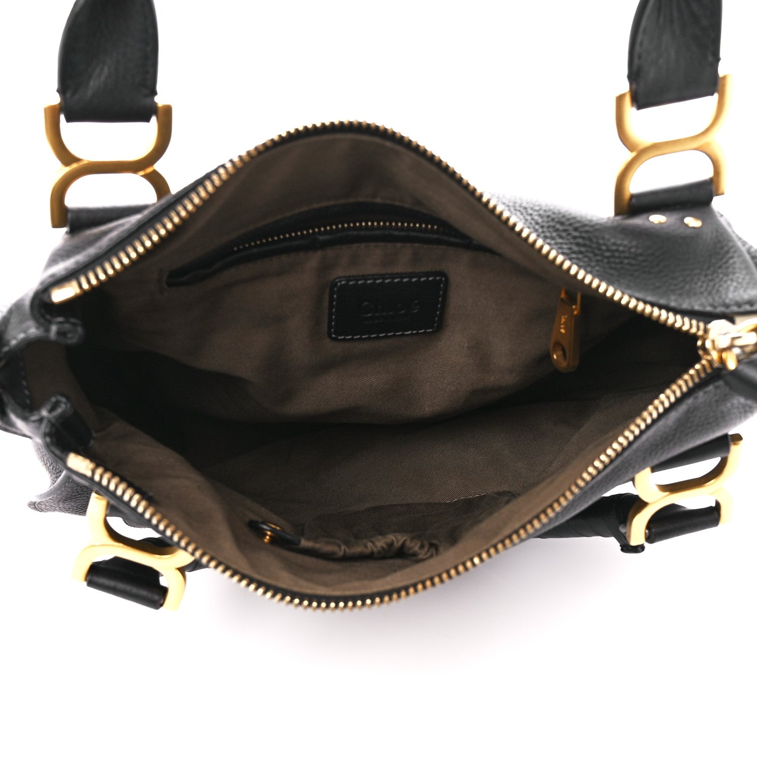 Chloe Calfskin Medium Marcie Satchel Black 5 of 12