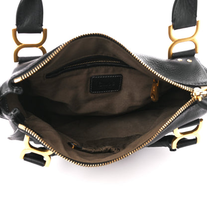 Chloe Calfskin Medium Marcie Satchel Black 5 of 12