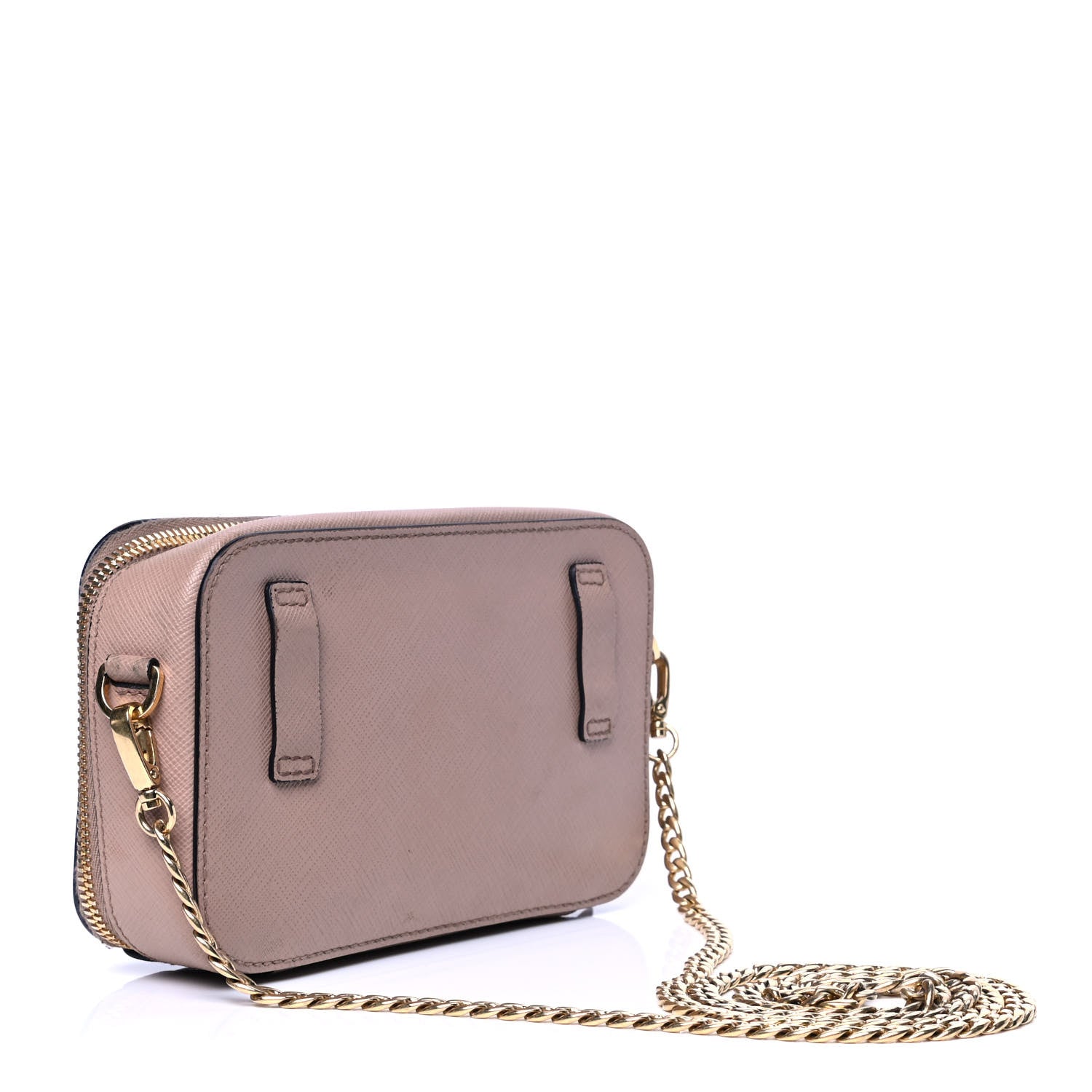 Prada Saffiano Lux Odette Belt Bag Cipria 2 of 9