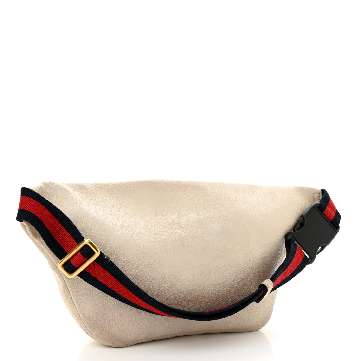 Gucci Grained Calfskin Logo Belt Bag White 3 of 11