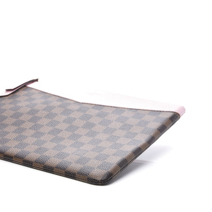 Louis Vuitton Damier Ebene Daily Pouch Rose Poudre 6 of 9
