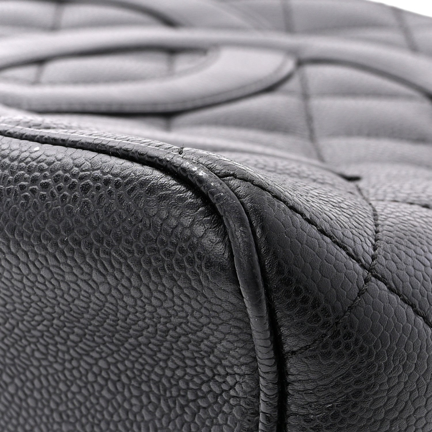 Chanel Caviar Quilted Medallion Tote Black 12 of 12