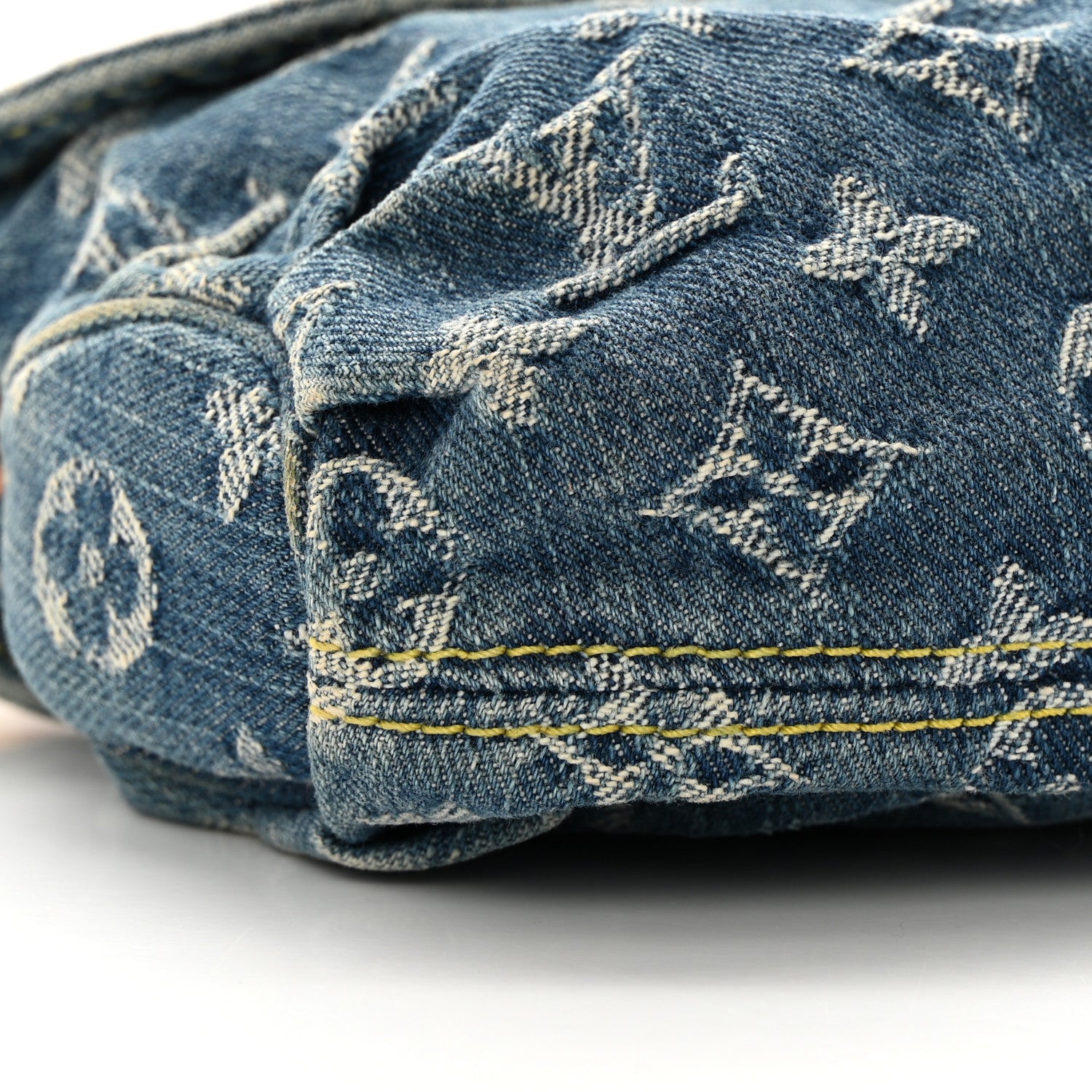 Louis Vuitton Monogram Denim Mini Pleaty Blue 9 of 16