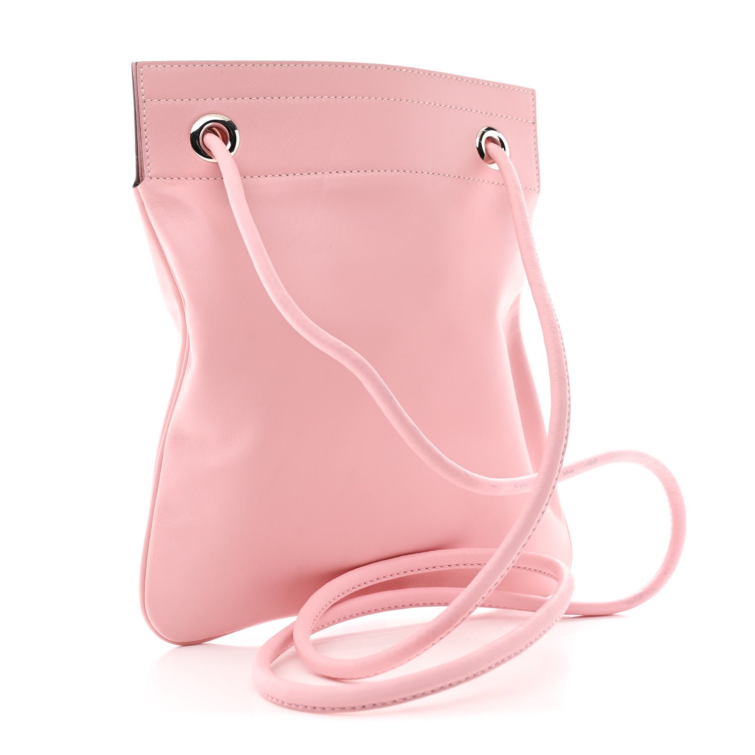 Hermes Milo Lambskin Swift Mini Aline Rose Sakura 3 of 12