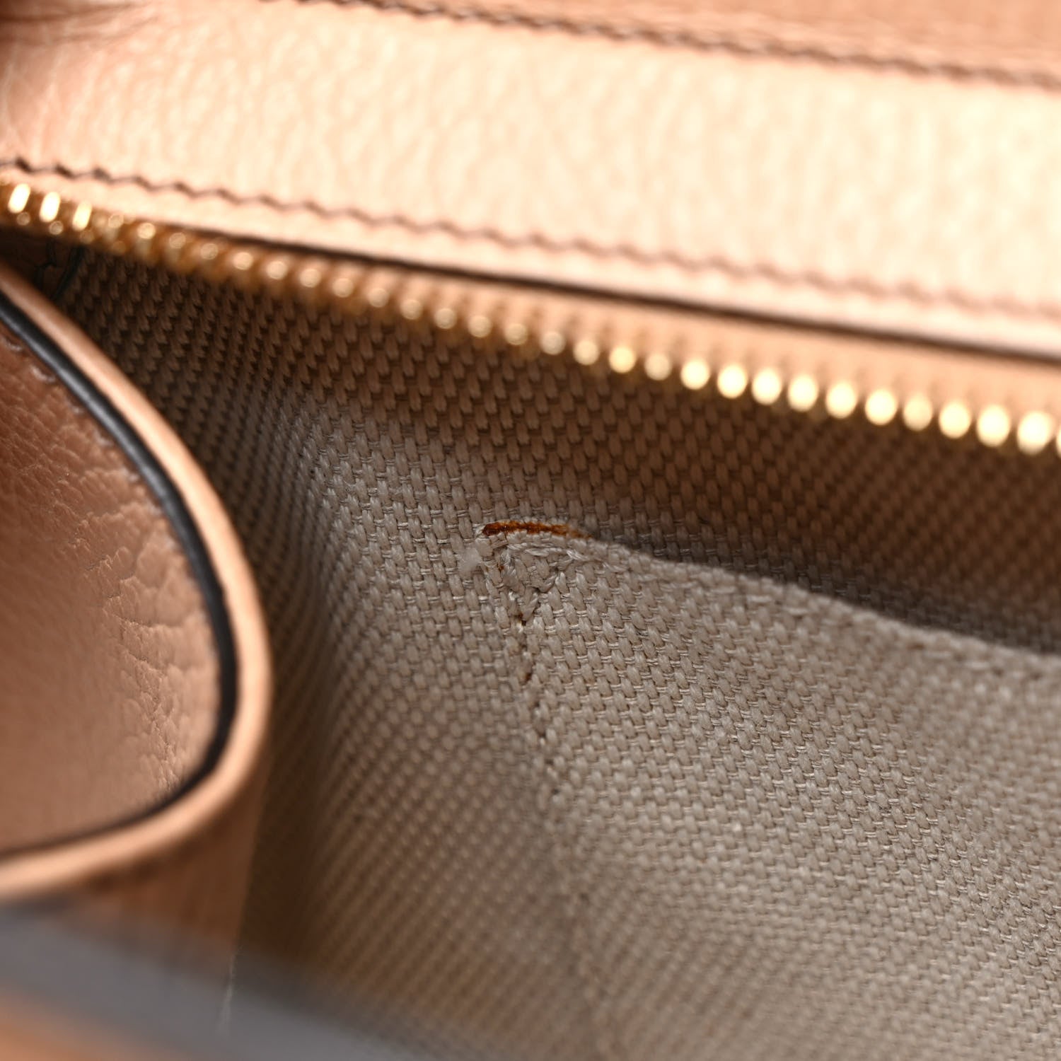 Gucci Dollar Calfskin Medium Soho Top Handle Satchel Camelia 12 of 12