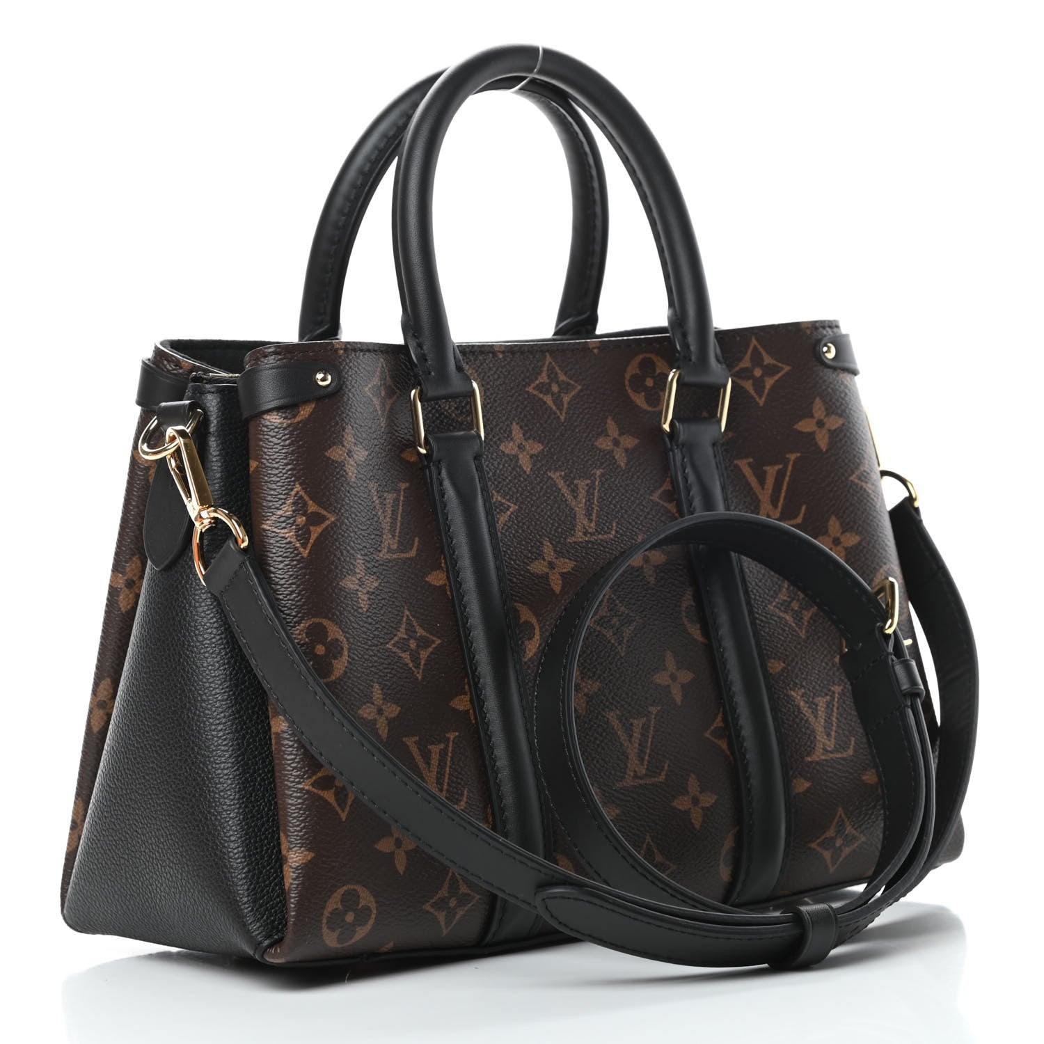 Louis Vuitton Monogram Soufflot BB Black 3 of 13