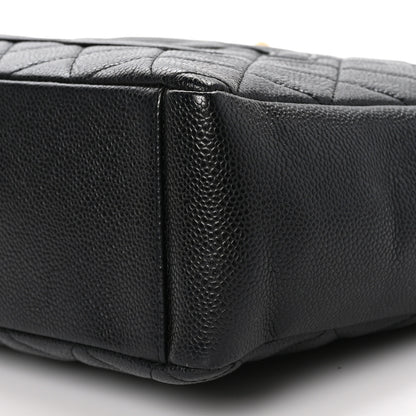 Chanel Caviar Quilted Petit Shopping Tote PST Black 10 of 10