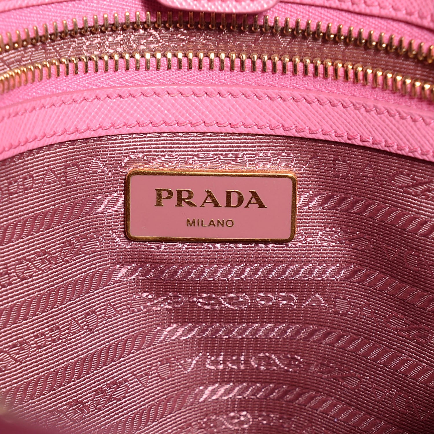 Prada Saffiano Lux Medium Tote Begonia 6 of 11