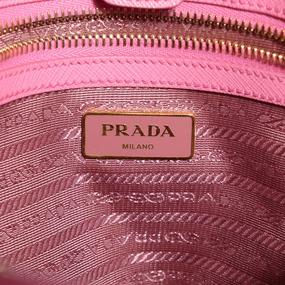 Prada Saffiano Lux Medium Tote Begonia 6 of 11