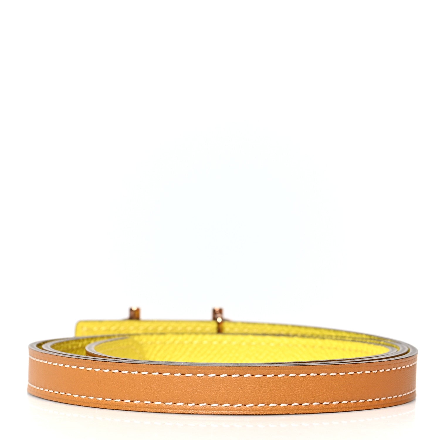 Hermes Swift Epsom 13mm Gamma Belt 85 Sesame Lime 1 of 6