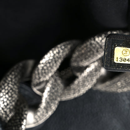 Chanel Metallic Caviar 31 Hobo Dark Grey 7 of 10