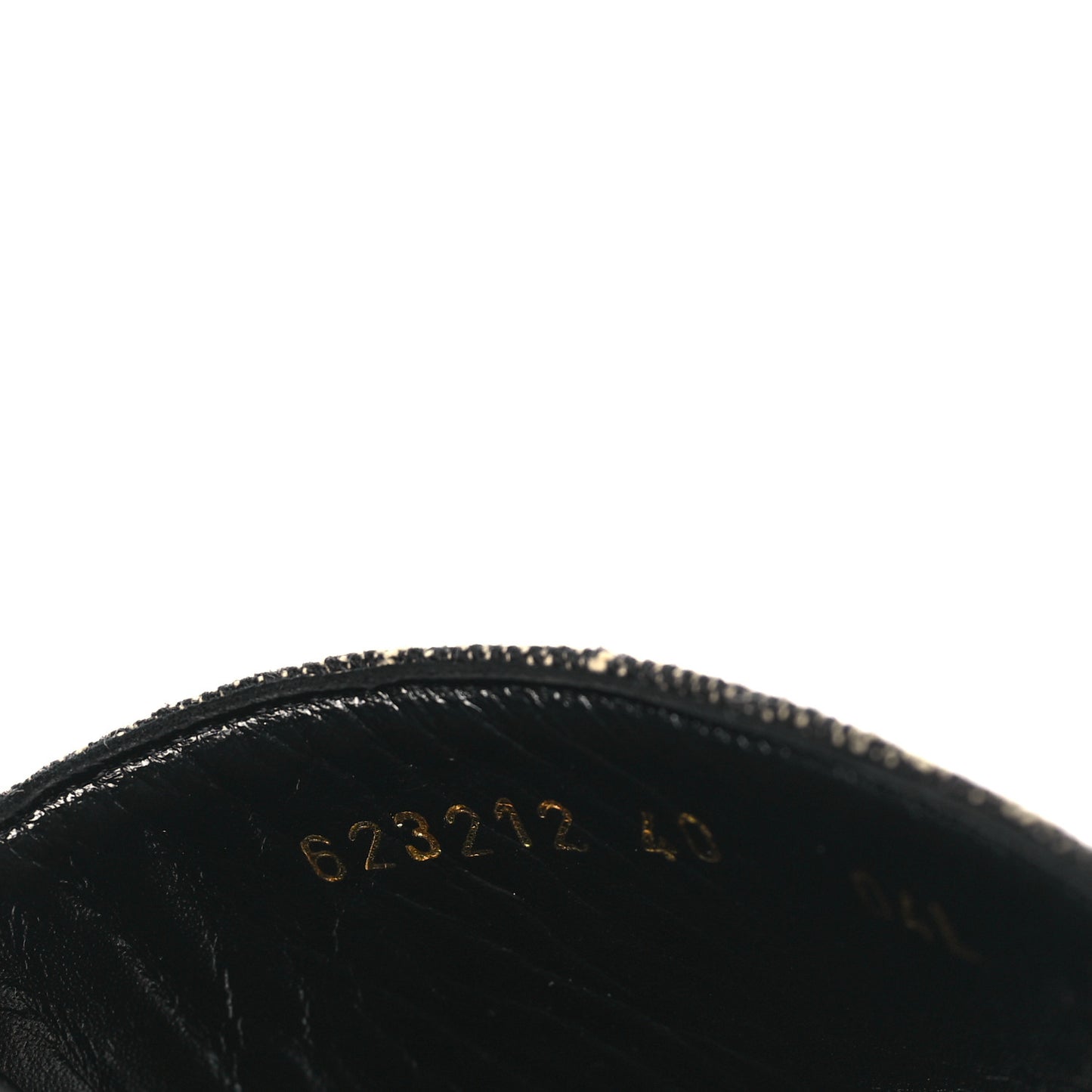 Jacquard Black Denim GG Monogram Angelina Platform 55mm Slide Sandals 40 Black Ivory