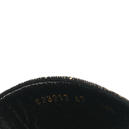Gucci Jacquard Black Denim GG Monogram Angelina Platform 55mm Slide Sandals 40 Black Ivory 8 of 9