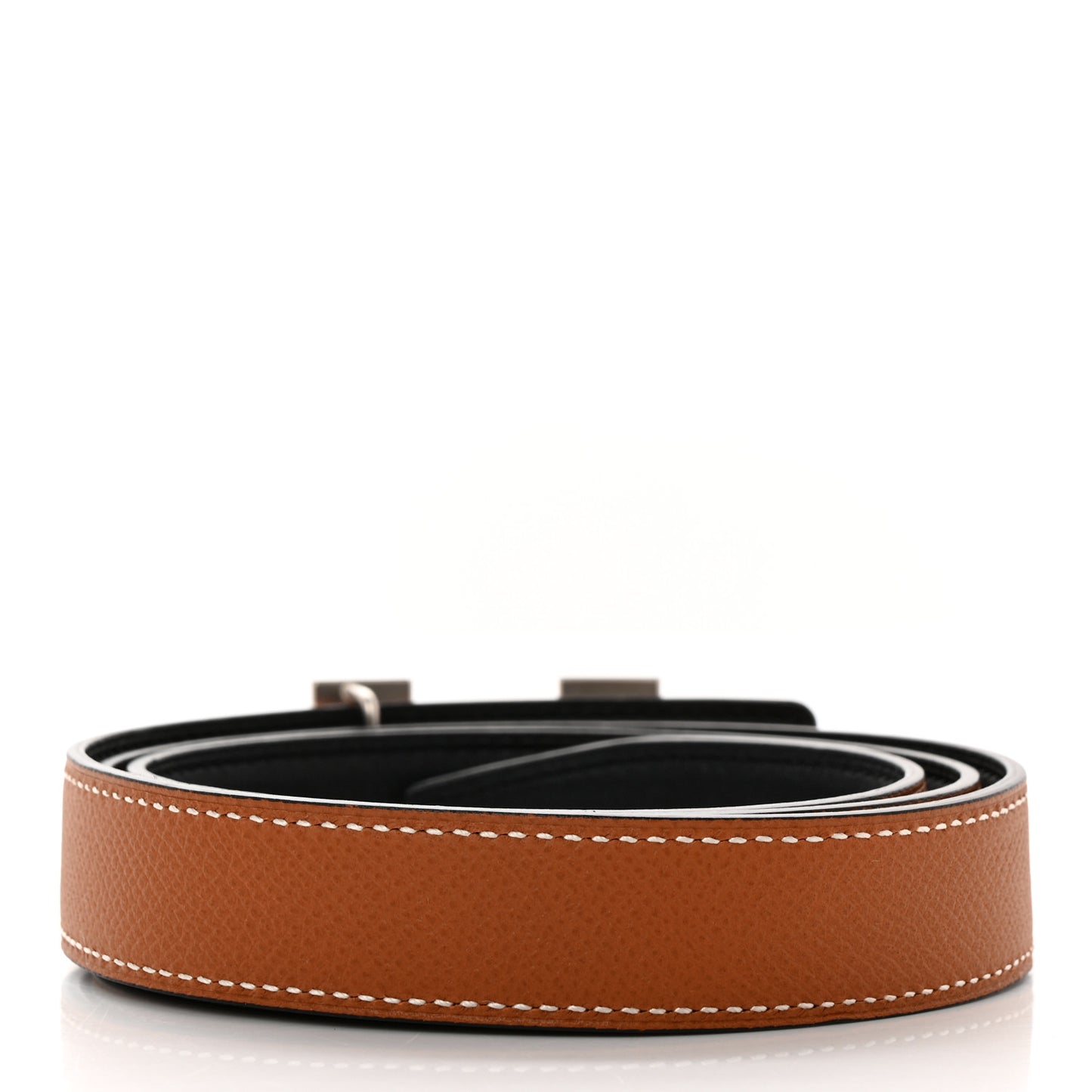 Epsom Swift 24mm Mini H Belt 85 34 Gold Black