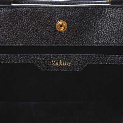 Mulberry Small Classic Grain Stud Tote Black 7 of 8
