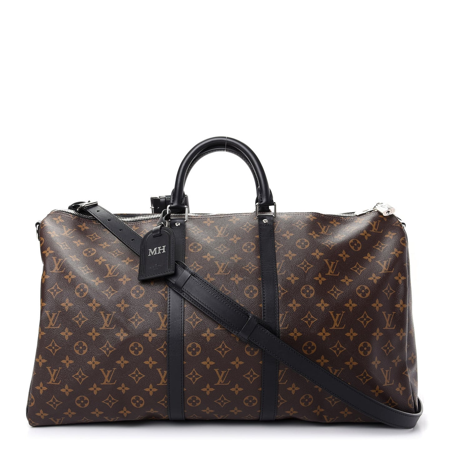 Monogram Macassar Keepall Bandouliere 55