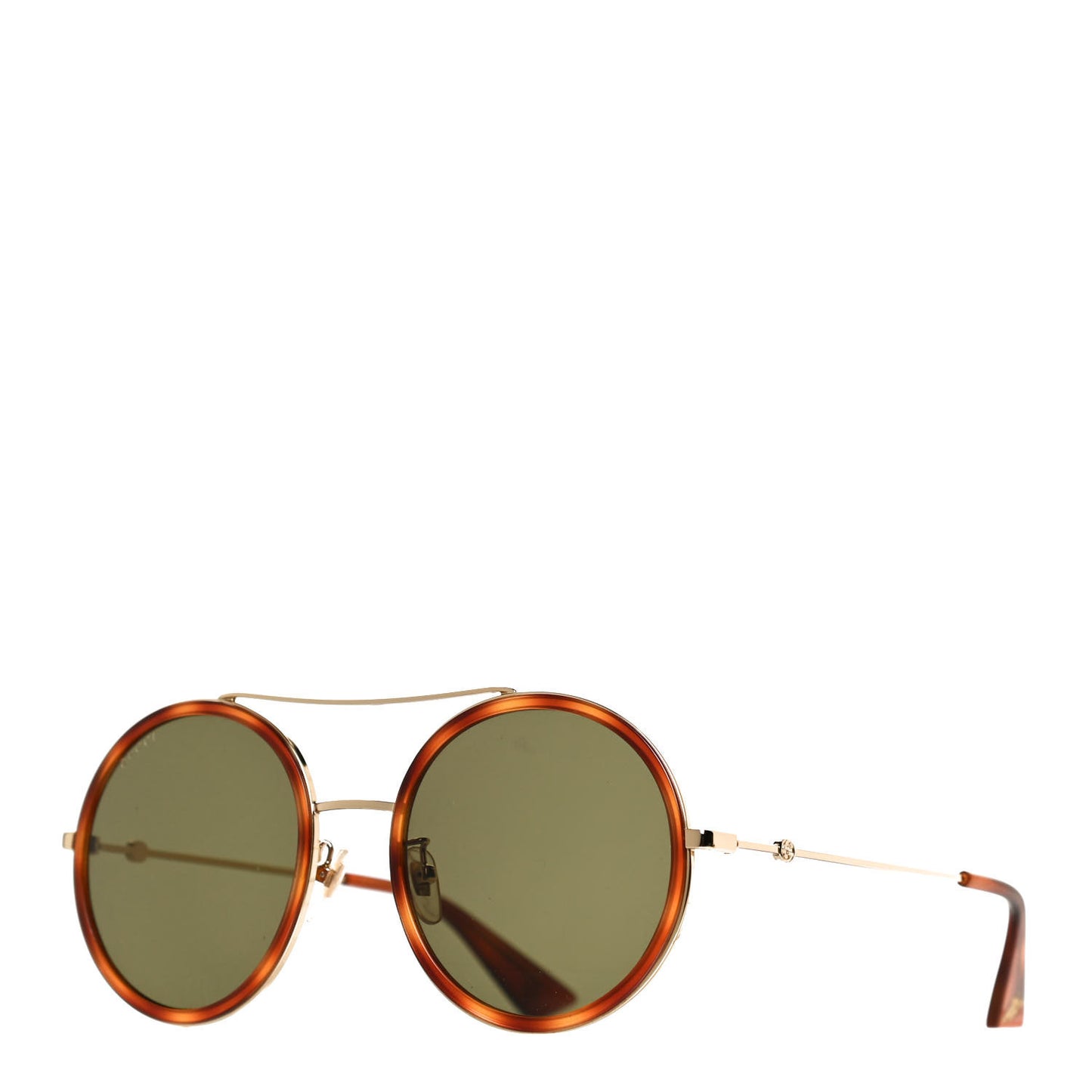 Round Sunglasses GG0061S Tortoise