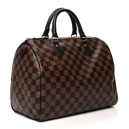 Louis Vuitton Damier Ebene Speedy 30 3 of 11