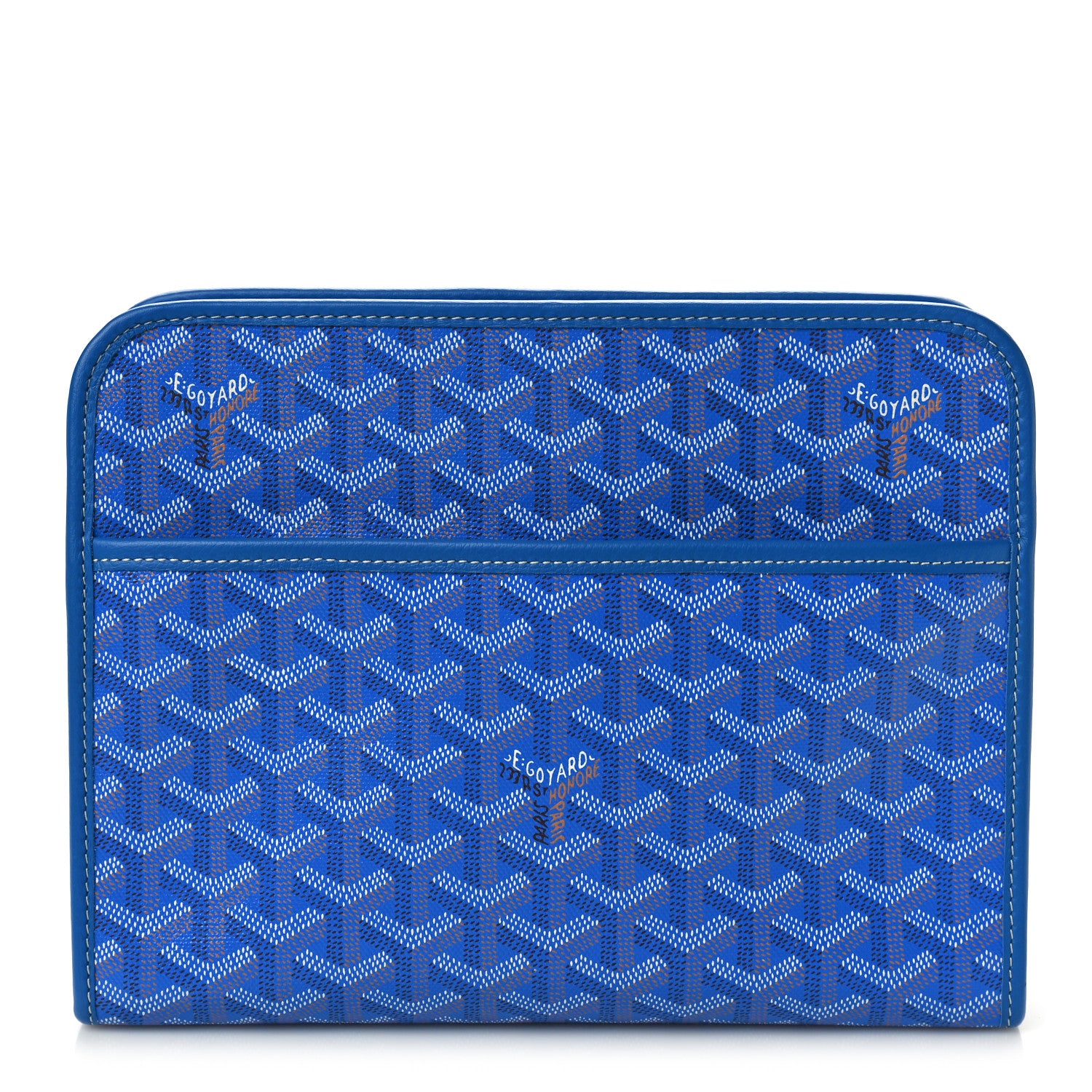 Goyard Goyardine Jouvence Toiletry Pouch Sky Blue 1 of 8