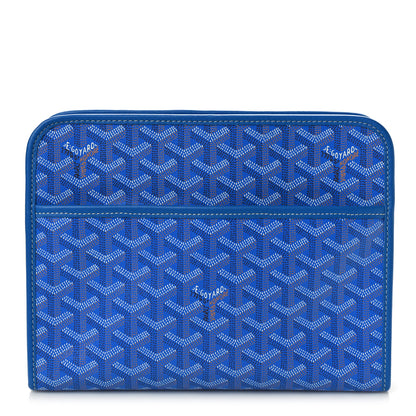 Goyard Goyardine Jouvence Toiletry Pouch Sky Blue 1 of 8