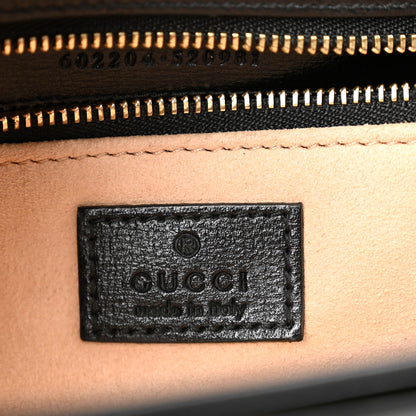 Gucci Azalea Calfskin Horsebit 1955 Shoulder Bag Black Black 6 of 10