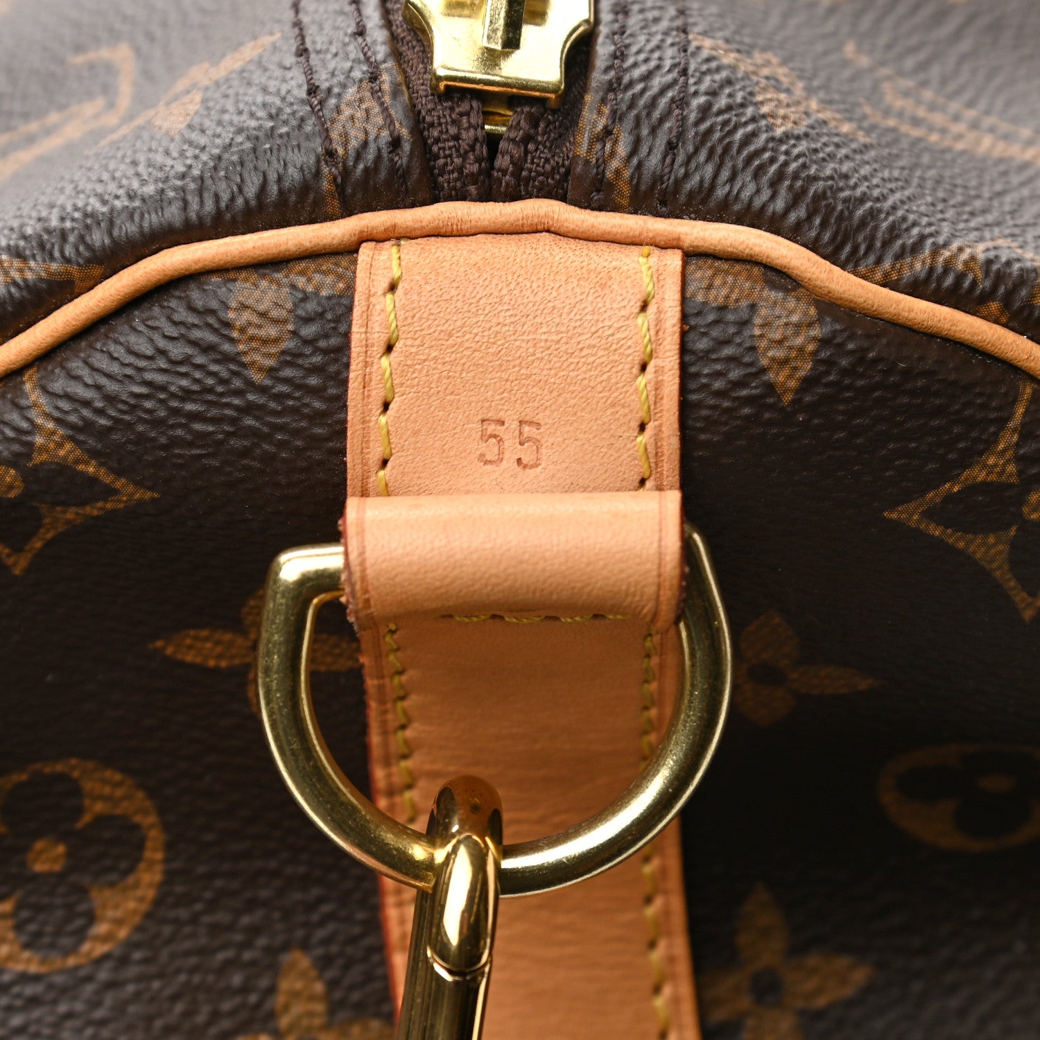 Louis Vuitton Monogram Keepall Bandouliere 55 10 of 12