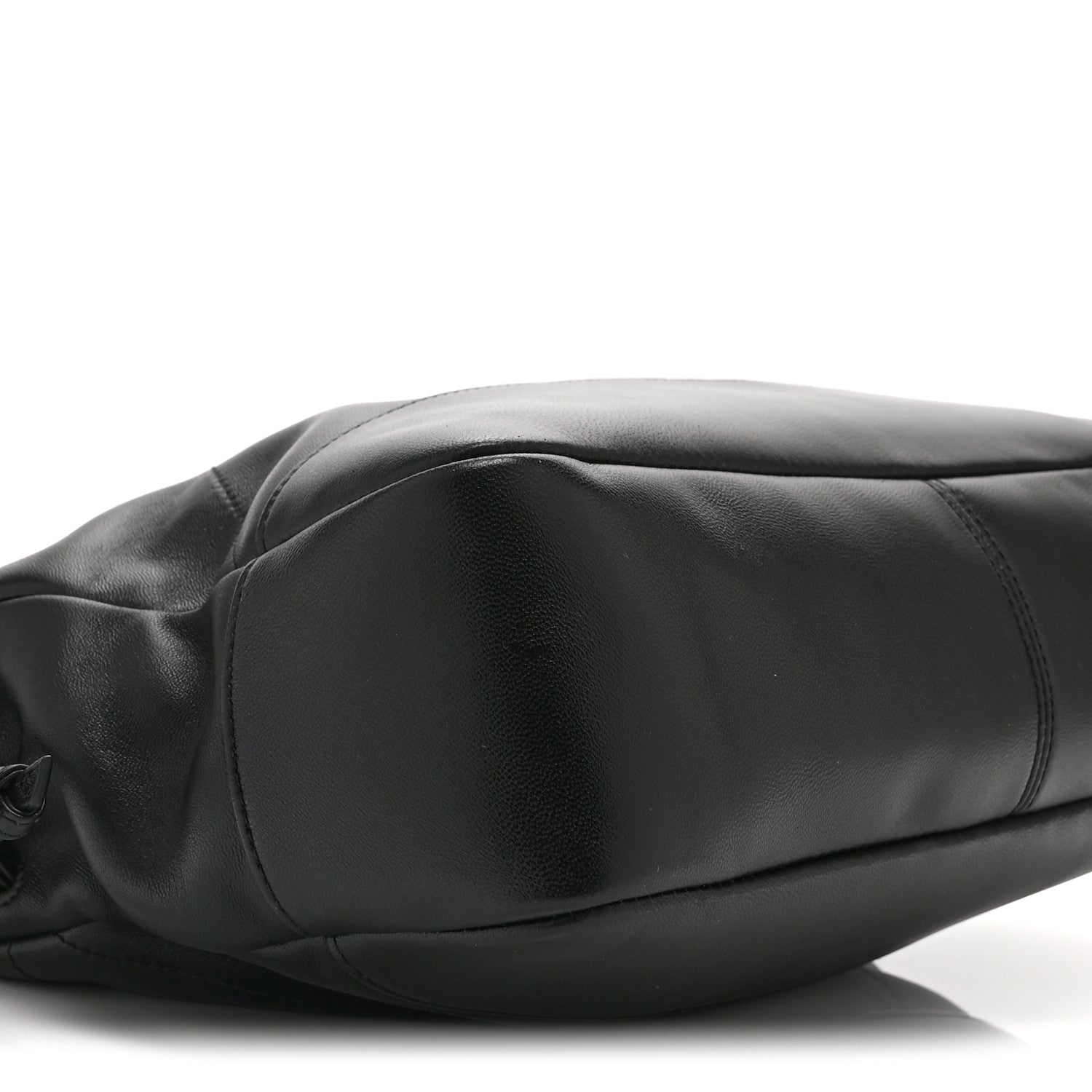 Saint Laurent Lambskin Medium Jamie Shopping Tote Black 10 of 11