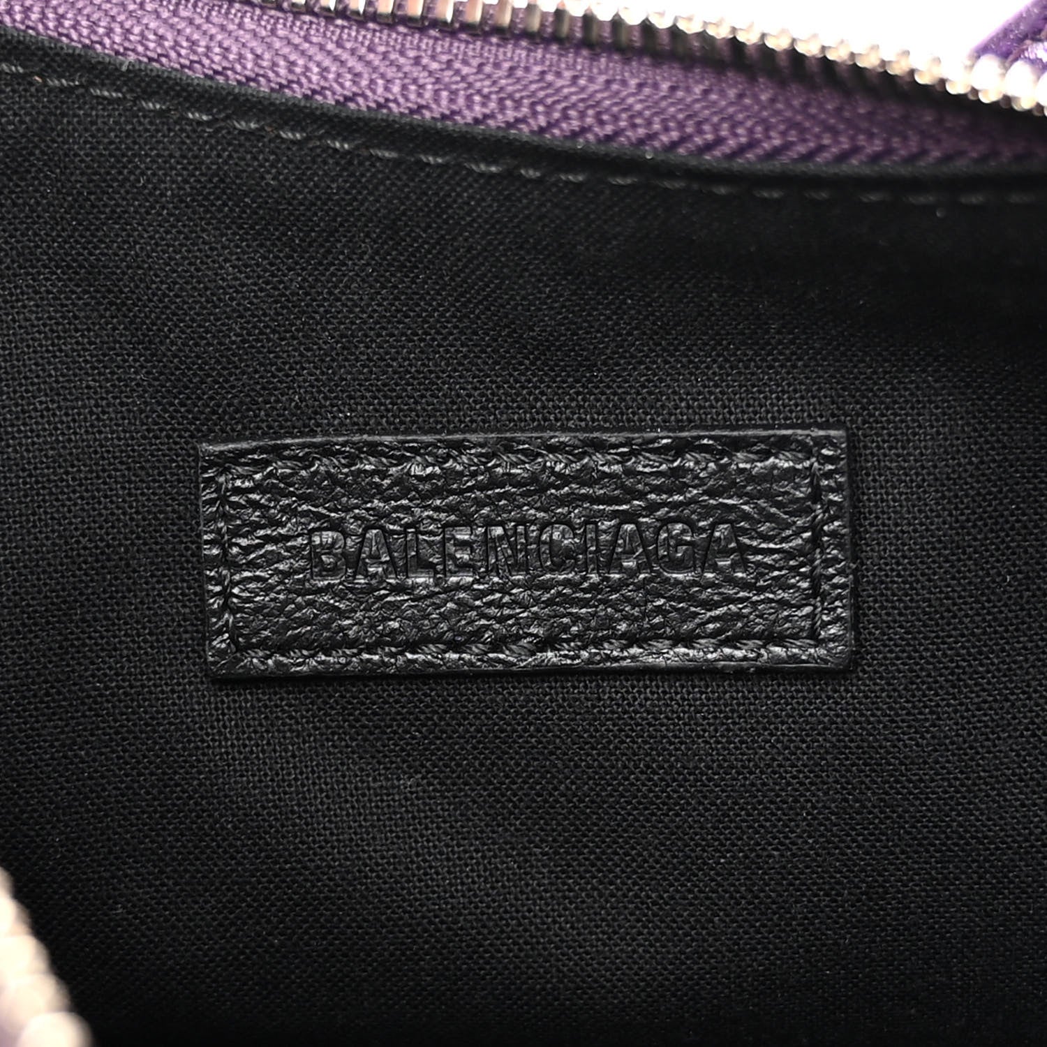 Balenciaga Metallic Agneau Arena Le Cagole Shoulder Bag XS Met Mauve 6 of 10