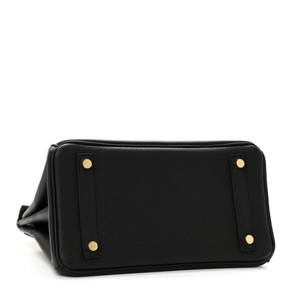 Hermes Togo Birkin 25 Black 4 of 11
