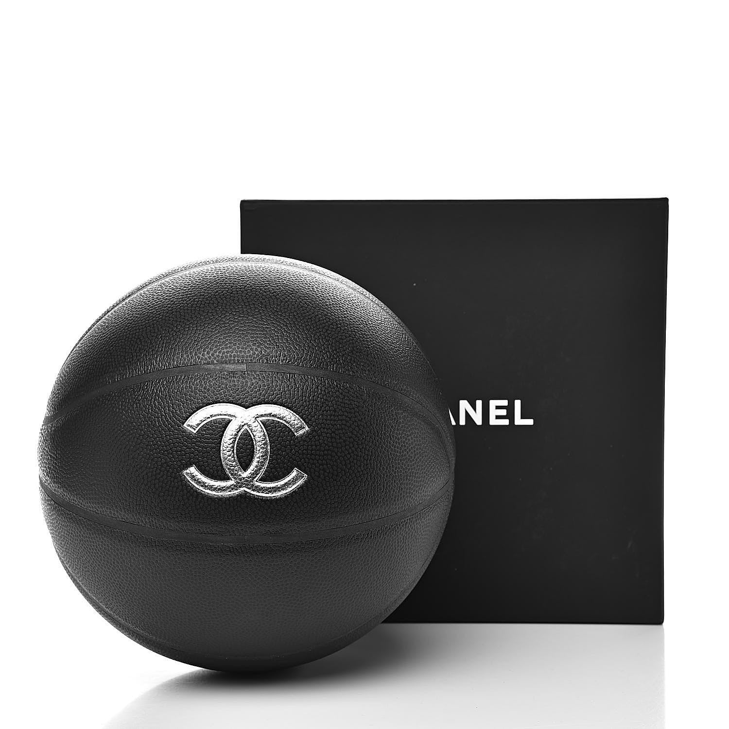 Chanel Lambskin Chain Net and Basketball Black 8 of 8