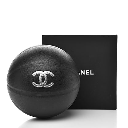 Chanel Lambskin Chain Net and Basketball Black 8 of 8