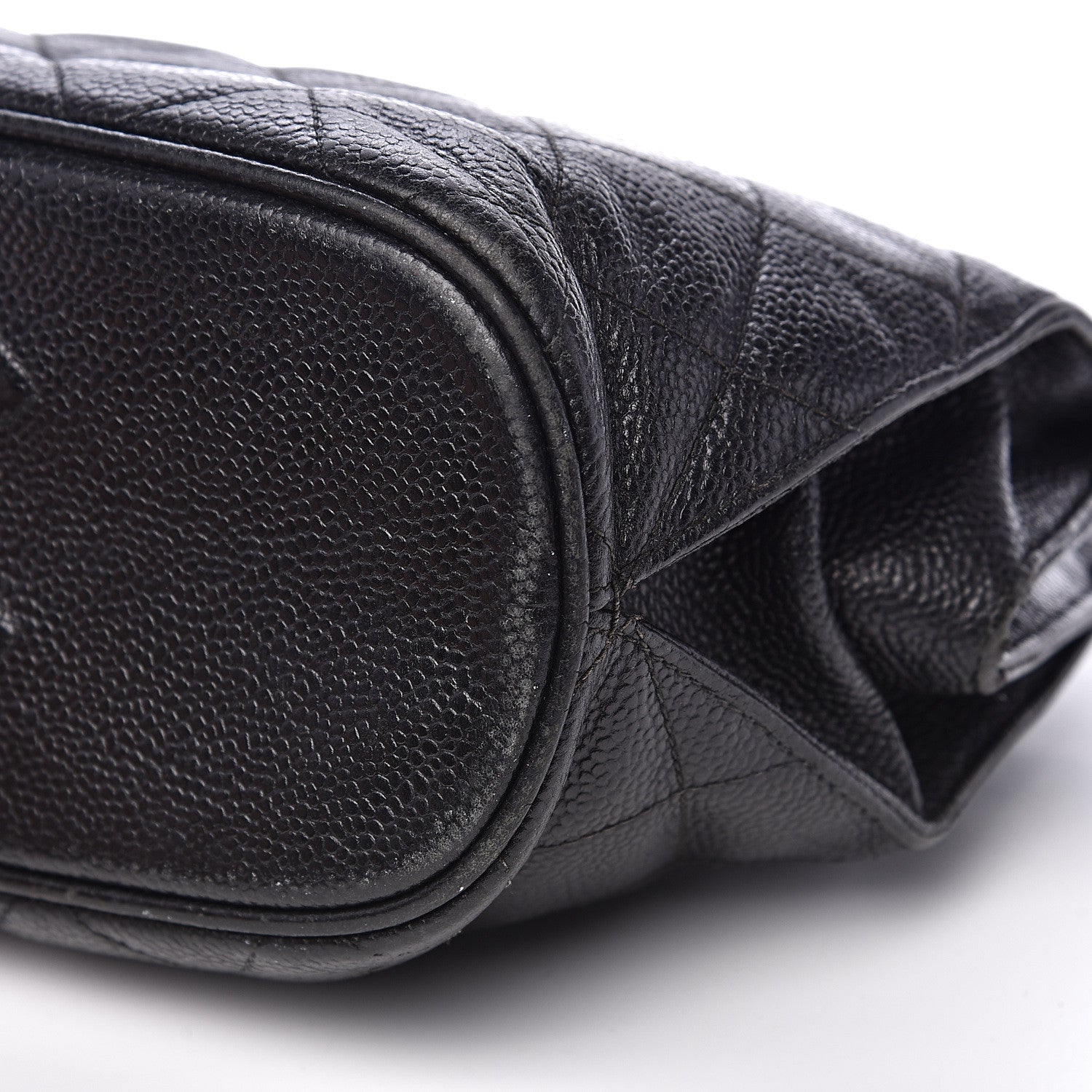 Chanel Caviar Quilted Shoulder Bag Black 7 of 12