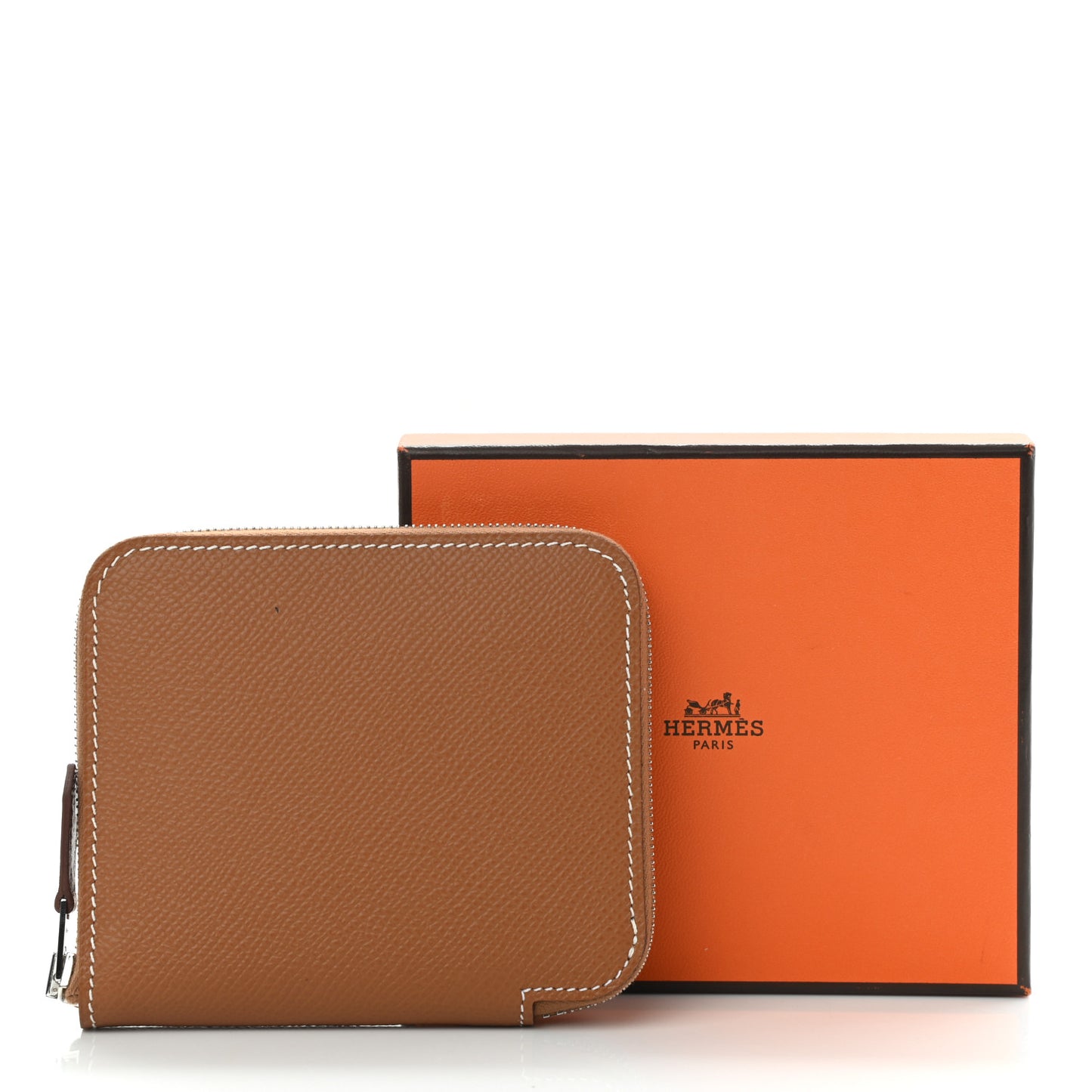 Epsom Silk'in Compact Wallet Gold