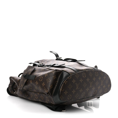 Louis Vuitton Monogram Macassar Christopher PM Backpack 4 of 11
