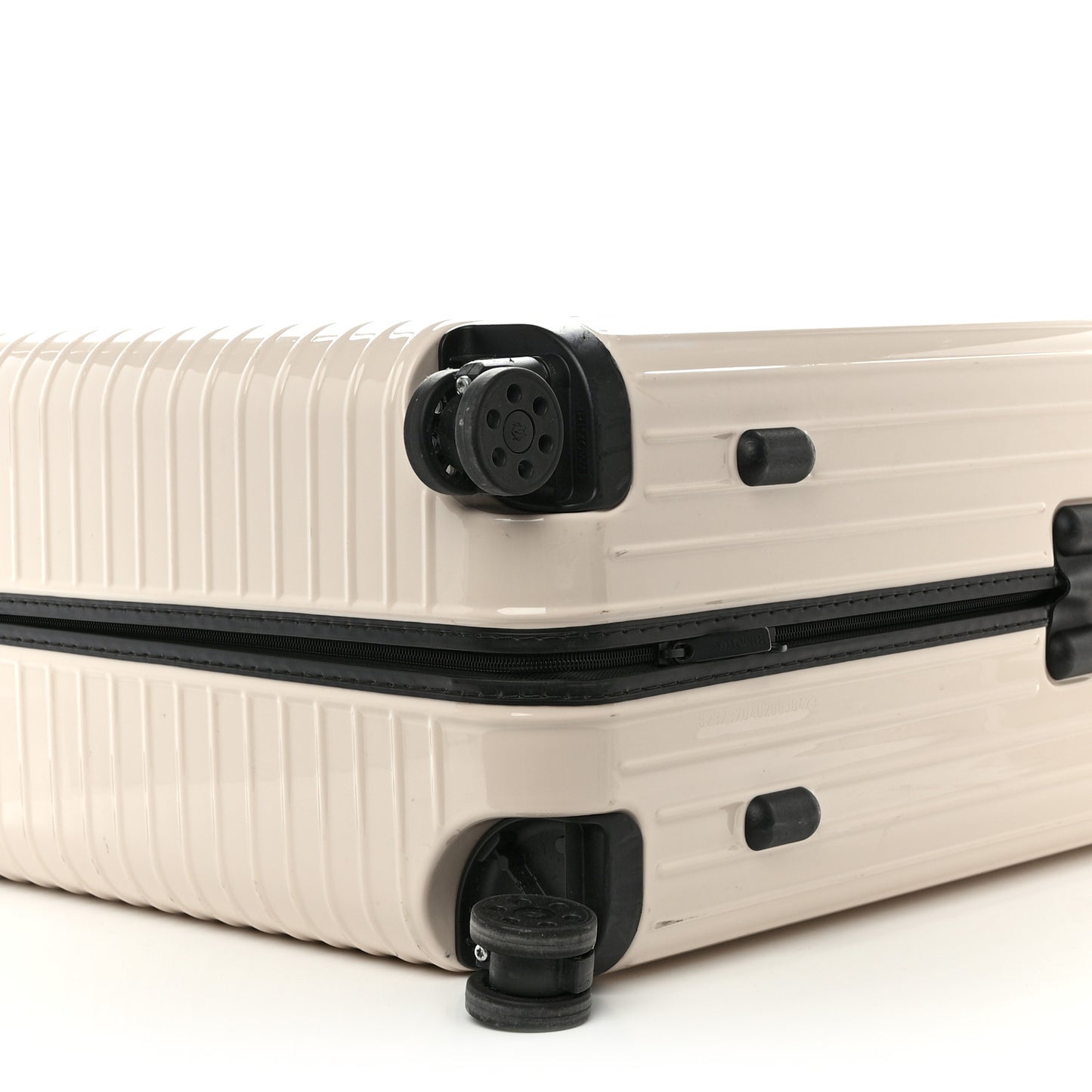 Gloss Polycarbonate Essential Lite Check-In L Ivory Beige