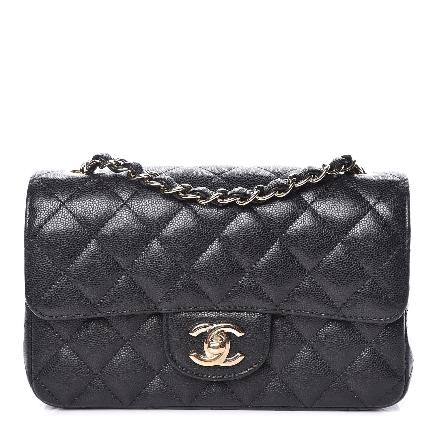Chanel Caviar Quilted Mini Rectangular Flap Black 1 of 10