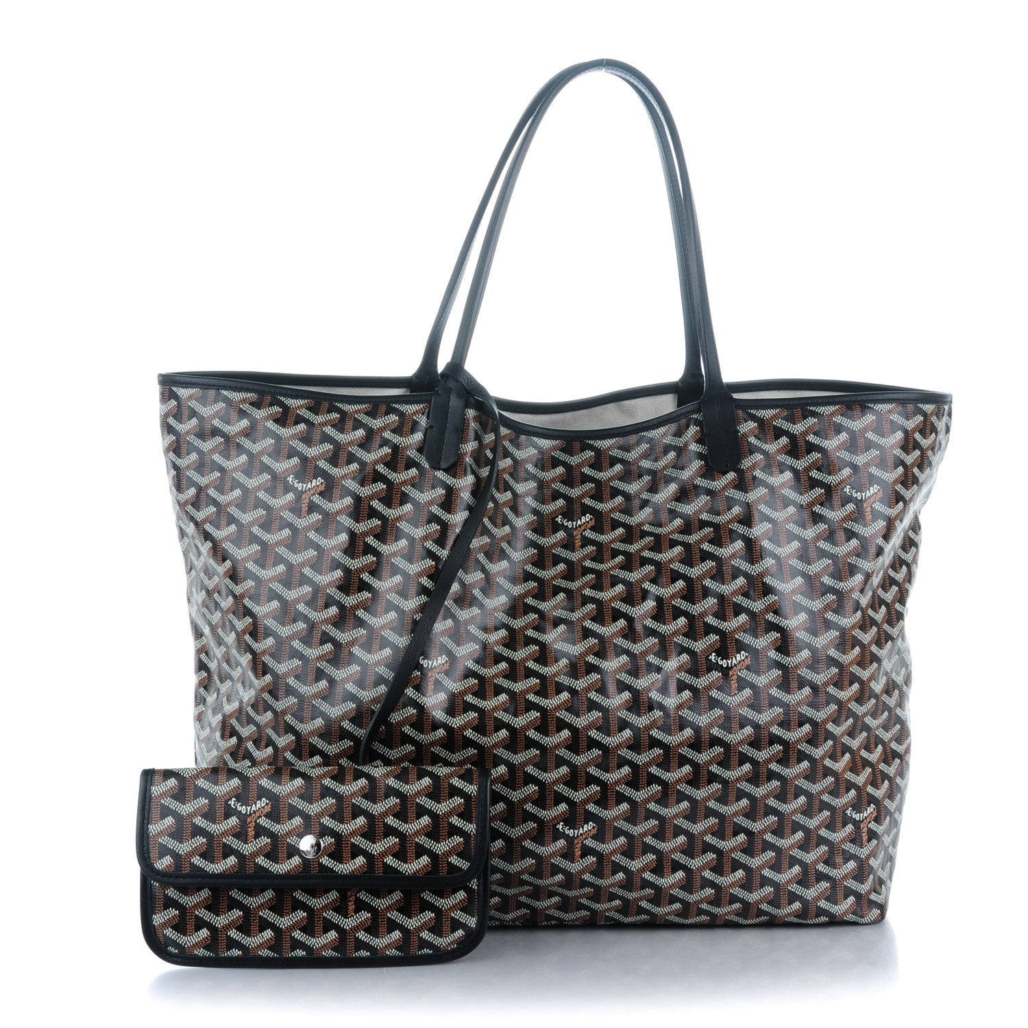 Goyard Goyardine Saint Louis GM Black 1 of 9