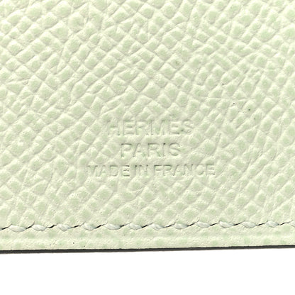 Hermes Epsom Tarmac PM Passport Holder Vert Fizz 6 of 8