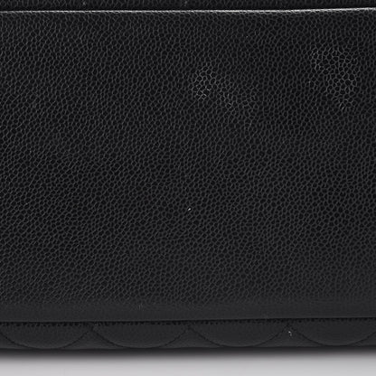 Chanel Caviar Quilted Grand Shopping Tote GST Black 14 of 18