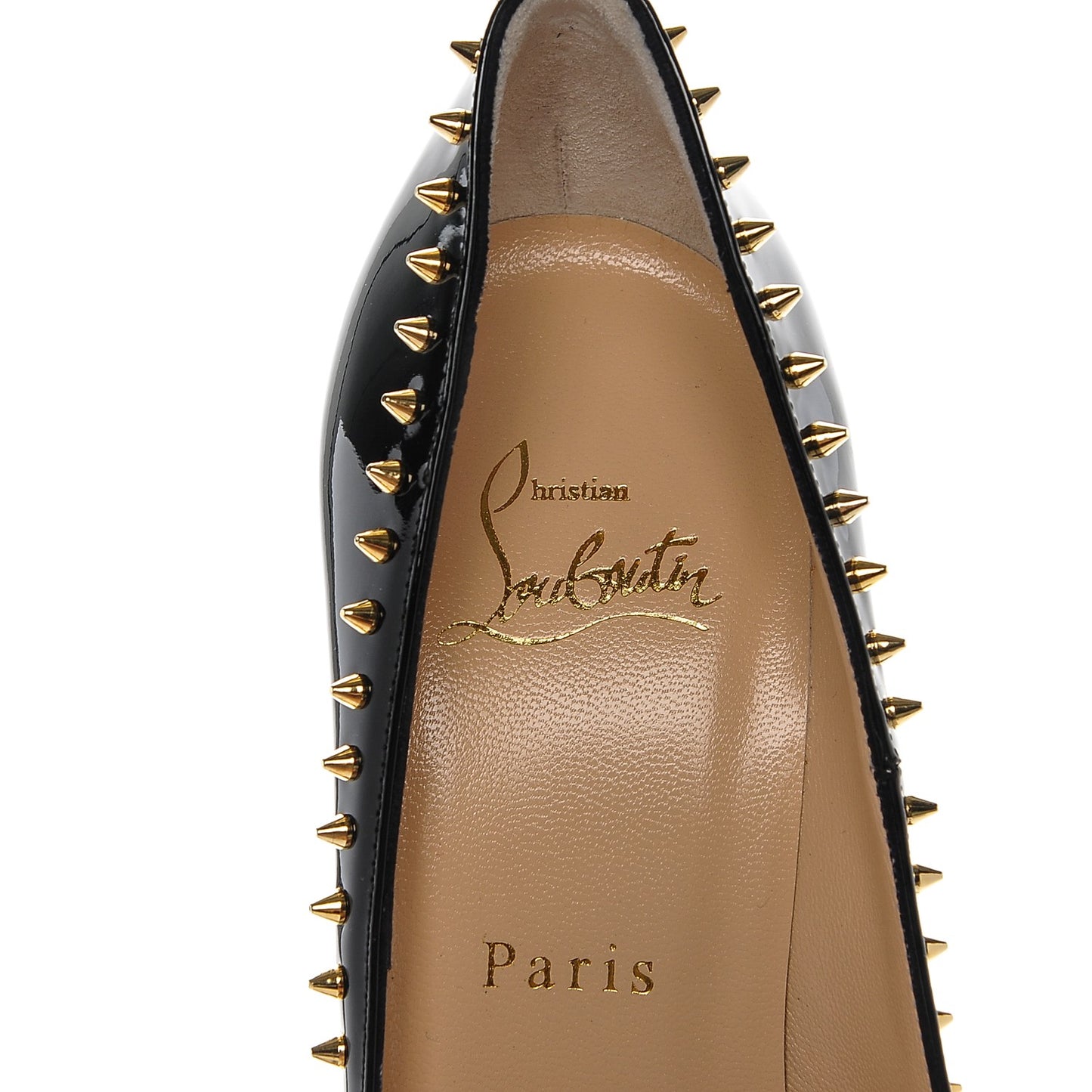 Patent Anjalina 120 Studded Pumps 37 Black