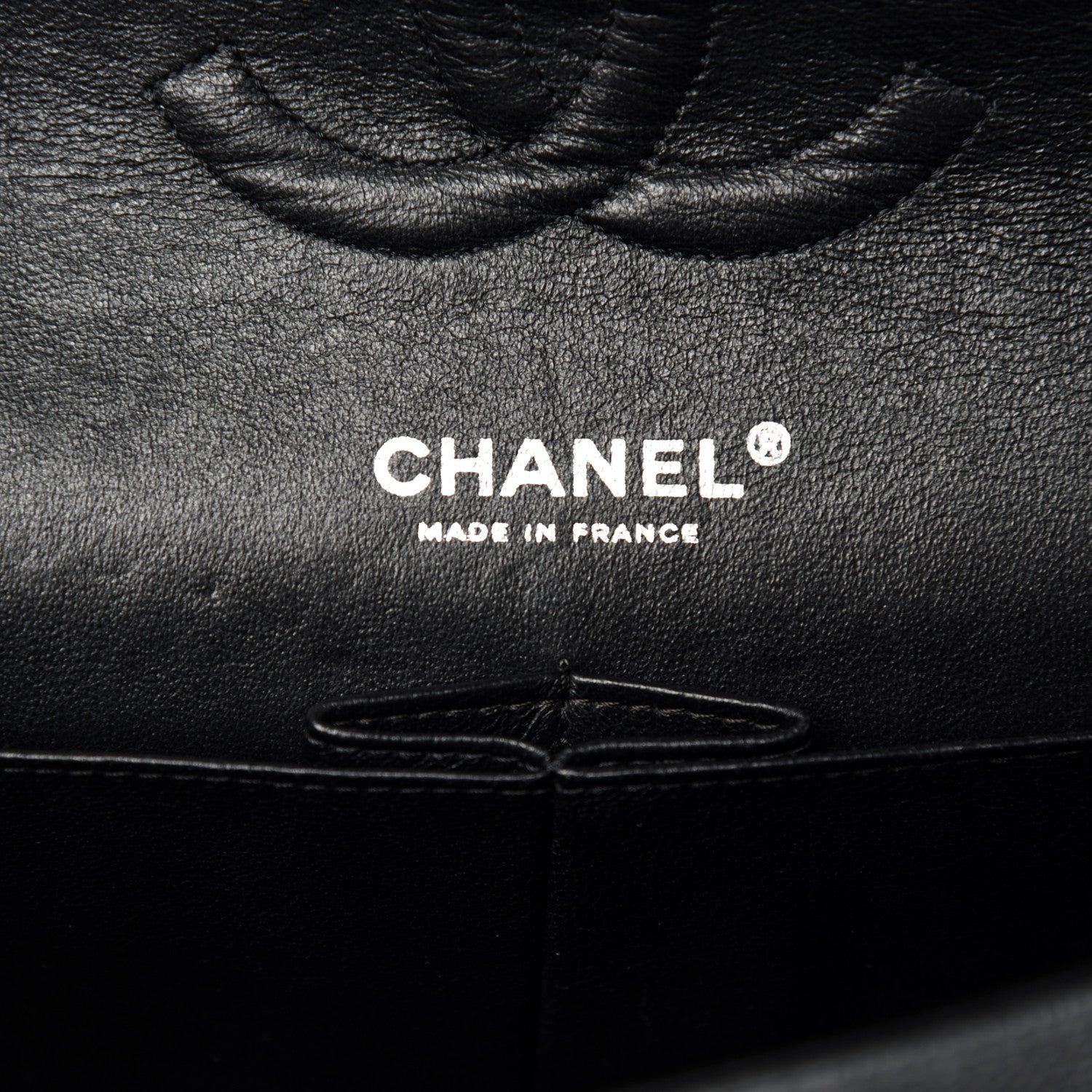 Chanel Washed Caviar Quilted 2.55 Reissue 225 Bijoux Chain Flap Black 10 of 13